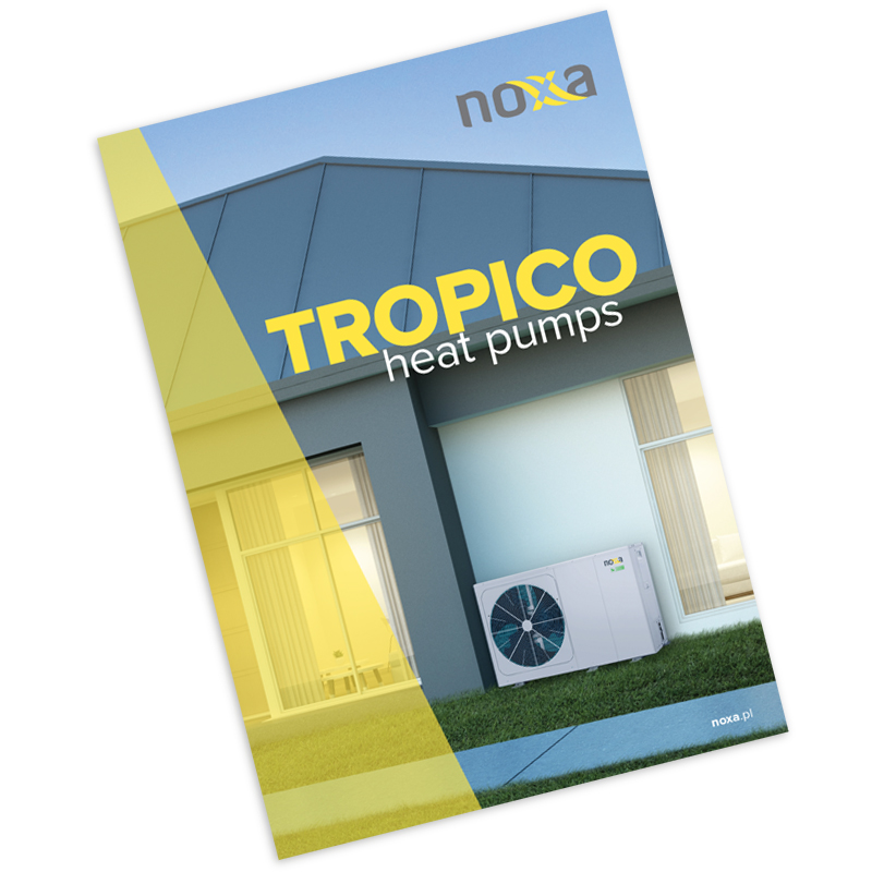 Noxa Tropico heat pump brochure