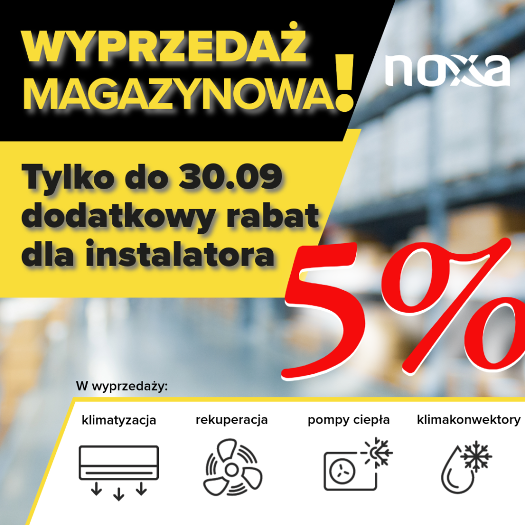 Wyprzedaż urządzeń Noxa